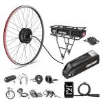 BAFANG 48V 750W/500W Electric Bike Conversion Kit, Rear Hub Motor Wheel Kit with Options LCD Display and Battery, for 26" 27.5" 700C 29" 20" Mountain City Bikes, Waterproof Controller