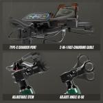 PUJH 6000W Dual Motors Electric Bike for Adults,60V 20Ah 26" Fat Tire Ebike,45 mph up to 100 Miles Full Suspension Class 3 Electric Bicycle for Snow Off Road Mountain Hunting Commuter