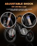BIGNIU Electric Bike for Adults, Electric Dirt Bike with 3000W Peak Motor, 60V 32Ah Battery, 19x2.1 Fat Tires, Aluminum Electric Dirt Bike, E Bike for Teens, Off-Road Ebike and City Riding (Black)