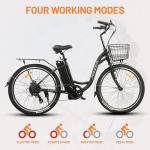ECOTRIC Citycruiser Electric Bike 26" - 350W Motor