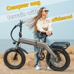 2 Set-20x3.0 E-Bike Fat Tire-76-406 Robust,High-Performance 20inch Fat BikeTyre for MTB and Ebikes,Durable All-Terrain Directional Knobby Tread,Superior for Street & Trail Adventures