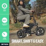 Jetson Bolt Pro Adult Electric Bike, Pedal Assist up to 30 Miles, Foldable, Built-in Carrying Handle, Lightweight Frame, LED Headlight, Dual Disc Brakes, Twist Throttle & Cruise Control, Ages 12+