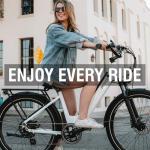 MARQUE Ergo Bike Handlebar Grips Non-Slip, Ergonomic Comfort Design for Bicycle Flat Handle Bar Fit Mountain Bikes, E-Bikes, Hybrid, City Commuters (Ergo Plus)