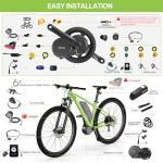 Bafang 1000W Mid Drive Kit with Battery(Optional) :Bafang HD BBS03 Ebike Conversion Kit with Display,48V/52V 8Fun Electric Bike Conversion Kit for Moutain Road Bike