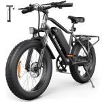 isinwheel M10 Pro Electric Bike, 1000W Peak Motor, 22 MPH 20"x4" Fat Tire Ebike, USB Phone Charging Port, 10.4Ah Removable Battery, 7-Speed Electric Dirt Bike for Adults, Teens & Women
