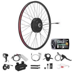 Bafang RM G0900 750W.DC 26 inches Rear Hub Motor Kit for Electric Bike – Brushed Gearless Ebike Conversion Kit with Programmable Controller, Compatible with Disc & V-Brakes (135-142mm Dropout)-b02N
