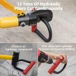 ROCKBROS U Lock Bike U Lock with Cable Heavy Duty Anti Theft Bike Lock U-Lock 4 ft Cable Mounting Bracket for Bikes eBikes Motorcycles Scooters