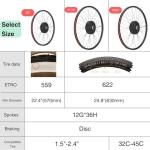 Bafang RM G0900 750W.DC 26 inches Rear Hub Motor Kit for Electric Bike – Brushed Gearless Ebike Conversion Kit with Programmable Controller, Compatible with Disc & V-Brakes (135-142mm Dropout)-b02N