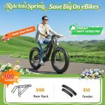 FREESKY 3500W BAFANG Motor Electric Bike for Adults, 48V 30Ah Removable Battery Ebike 120 Miles, 38+MPH, 26" Fat Tire Dirt Mountain E Bike, Full Suspension Bike, UL 2849 Certified by TÜV(Standards)