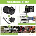 Vastrom VSM01 750W Mid Drive Toruqe Motor Ebike Conversion Kit for BB68-73mm IPX5 Waterproof Torque Sensor
