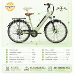 Heybike Cityscape 2.0 E-Bike with Removable Battery | 50-Mile Range for Worry-Free Commuting | 1000W Powerful Motor, 24MPH, UL Certified, 26" Electric Bicycle for Adults