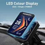 PUCKIPUPPY Electric Bike for Adults with 960W(Peak), 26" Fat Tire Electric Mountain Bike，48V 15AH Removable Battery Ebike, 28MPH Aluminum Frame E Bike with Rear Storage Shelf, Beagle(Navy Blue)