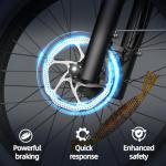 Aetherdriv Electric Bike for Adults 1500W, 35MPH 60Miles Range 20" Fat Tire Electric Bike, 48V 18.9Ah Battery Electric Mountain Bike,Hydraulic Brake for Ebike, 7-Speed All-Terrain Electric Dirt Bike