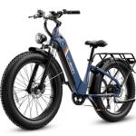 Jasion Thunder Electric Bike for Adults,1800W Peak Fat Tire E Bikes,26''x 4'',80 Miles with 864Wh Removable Battery Ebike, 30+MPH Max Speed Bicycles,Hydraulic Brakes,Front Suspension