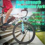 Vivi Electric Bike for Adults 26 Inch 780W Peak Ebike for Adults Removable 48V Battery, Electric Mountain Bike 21 Speed Gears, Electric Bicycle 50 Miles/Pedal Assist, SGS Certified to UL2849