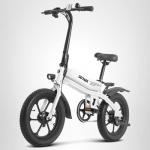 Gotrax S3 Electric Bike, 16x3.0 Fat Tire Electric Bicycle for Adults, 750W Peak Motor, Max Range 25 Miles, Up to 20 MPH, Removable Battery, Adjustable Seat, Folding Electric Bike for Adults/Teens 13+