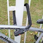 INTEKIN Bike Chain Lock 3FT 8mm Thick Steel Chain Heavy Duty Bike Lock Anti-Theft Bicycle Chain Lock with 3 Keys for E-Bike, Motorcycle, Gate, Fence