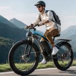 (G7-Blue 52V 32Ah) 5000W Peak Dual Motor Electric Bike for Adults, 40-45MPH &100Miles, Hydraulic Disc Brake Bicycle, 26" Fat Tire Off Road Snow Mountain Ebike, 7-Speed Pedal Assist Commuter E-Bike