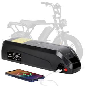 LGECOLFP 36V 10Ah Ebike Battery Pack,Electric Bike Lithium Battery for 0-750W Electric Bike with 3A Fast Charger and 30A BMS,USB Port,LED Indicator,Safety Lock