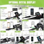 BAFANG BBS02 48V 750W Mid Drive Kits Mid Motor Ebike Conversion Kits with Chainring Wheel and LCD Display(No Battery)
