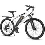 Funhang Electric Bike for Adults, Peak 1000W Ebike, 50Miles 21.7MPH Adult Electric Bicycles, 26" Electric Mountain Bike 48V 374.4WH Battery, Commuter E Bike with Adjustable Stem, Fenders, 21 Speed