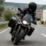 JQF Gear Full Face Motorcycle Helmet WS-607 DOT Approved Motorbike Racing Street Bike Helmets for Adults with Clear and Black Visor (Flat Black BB, M)