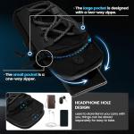 JFG RACING Frame Battery Bag for E Dirt Bike,Motorcycle Front Cover Storage for Electric Dirtbike Tutti Soleil 01/Surron Light Ultra Hyper Bee/E Ride Pro S SS SR/Talaria MX3 MX4 MX5 Ebike-Black