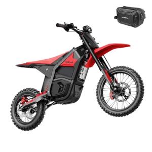 Yozma IN10 Electric Dirt Bike, 2600W 40MPH Electric-Motorcycle with 48V/23AH Battery Ebike, Full Hydraulic Brakes and Suspensions Mountain Off-Road E Dirt Bike, for Teens & Adults