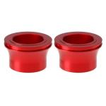 Briny River 1 Pair CNC Front Wheel Hub Spacers Aluminum Compatible with Sur-Ron Light Bee X LBX E-Bike, Red