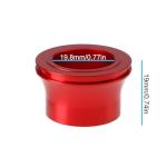 Briny River 1 Pair CNC Front Wheel Hub Spacers Aluminum Compatible with Sur-Ron Light Bee X LBX E-Bike, Red