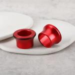 Briny River 1 Pair CNC Front Wheel Hub Spacers Aluminum Compatible with Sur-Ron Light Bee X LBX E-Bike, Red