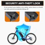 LFPNERYE Hailong Ebike Battery 36V 48V 52V-15AH 20AH with 3A Fast Charger 30A BMS, E-Bike Scooter Lithium Battery for 0-1500W Motor.