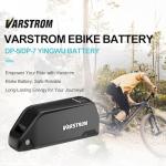 Varstrom 52V 20Ah Ebike Battery - Lithium Ion Bike Battery for 0-1500W Electric Bike Kit, for BAFANG Voilamart AW Ebikeling Pexmor L-Fater E-Bike Conversion Kit - W/Charger & BMS