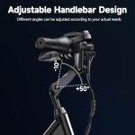 GOKEEP Electric Bike for Adults,1000W Peak Power,Up to 75 Miles 20MPH,26" Electric Mountain Bike with 499Wh Removable Battery,7-Speed,Adjustable Stem and Front Fork Suspension