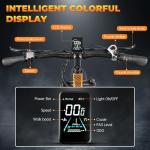 SURNAT Electric Bike for Adults - Dual Motor AWD 2000W 32MPH Ebike with 48v/22.5Ah Removable Battery, 26x4.0 Fat Tire Mountain Electric Bicycle, Hydraulic Disc Brake E-Bike for Men Women (Orange)