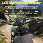 HiKeep Electric Dirt Bike for Adults - Peak 3000W, 35MPH Fat Tire E-Bike 52V 40Ah Battery, 20 x 4.0 Inch Tires, Full Suspension, Hydraulic Brakes, Smart LCD & NFC Key