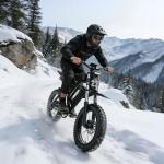 HiKeep Electric Dirt Bike for Adults - Peak 3000W, 35MPH Fat Tire E-Bike 52V 40Ah Battery, 20 x 4.0 Inch Tires, Full Suspension, Hydraulic Brakes, Smart LCD & NFC Key