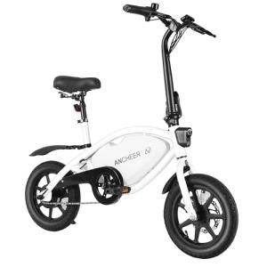 ANCHEER 14” Folding Electric Bike for Adults, 20MPH Ebike with 350W Motor[Peak 500W], 48V 374Wh Battery, Cruise Control, UL2849 Compliant Electric Bicycle, Compact Electric Mini Bike for Teens