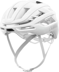 ABUS AirBreaker 2.0 Road Bike Helmet – Lightweight Bike Helmet with a Focus on Ventilation, Aerodynamics, Safety and Comfort for Professional Cycling – for Women and Men – Size M, Pure White