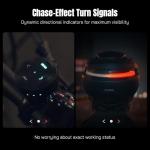 JARSH Commute Smart EBike Helmet with Lights | NTA-8776 Certified for Electric Bikes, Scooters | Cycling Helmet Night Ride | Turn Signal | Fidlock Buckle | Electric Bike Helmet for Adults, Men, Women