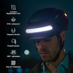 JARSH Commute Smart EBike Helmet with Lights | NTA-8776 Certified for Electric Bikes, Scooters | Cycling Helmet Night Ride | Turn Signal | Fidlock Buckle | Electric Bike Helmet for Adults, Men, Women
