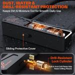 Sportneer Bike Lock - 16mm Shackle Heavy Duty Anti Theft Bike U Lock with 3 Keys - Bicycle U-Locks with Sturdy Mounting Bracket for Bike Scooter Gate, Size 8.7''x5.9'', Weight 2.45lbs