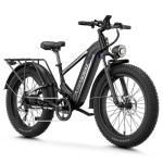 LEONX M2 Pro Electric Bike for Adults,1800W Motor Peak Electric Bike, 26'' x 4.0'' Fat Tire Ebike with 48V 17.5AH Battery, 36MPH 85Miles Long Range Electric Mountain Bike, Up to 110 Nm 7 Speed