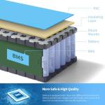 Xunyunda 36V Ebike Battery 36V Lithium Battery 20Ah Electric with 2A Charger, T-Plug to XT60 Connector and BMS for 250-750W Electric Bicycles Motor and Scooter