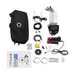 CUBELLIN Electric Bicycle Conversion Kit 26" Rear Hub Motor Kit 72V 2000W E-Bike Conversion Kit with LCD Display & CCS 9 Speeds Adjustable Rear Wheel Motor Kit