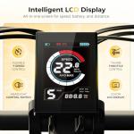 Heybike Cityscape 2.0 Electric Commuter Bike for Adults – 1200W Peak Motor, 468Wh Removable Battery, 26" Wheels, Up to 50 Miles, 24MPH, 7-Speed, Front Suspension, UL Certified