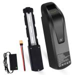 UAZ 36V 48V 52V Ebike Battery 5 Pin 10.4AH 15.6AH 20AH with 30A BMS, Safe Lock, LED Indicator Light, USB Port, for 250-1500W Motor E-Bike, Scooter, Electric Bicycle (36V10.4AH-5PIN)