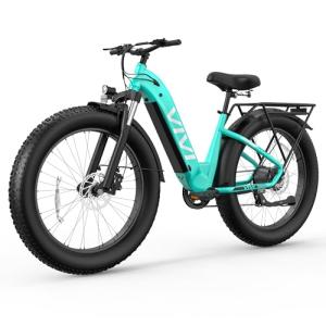 Vivi ACE07 Electric Bike for Adults, 26" x 4.0 Fat Tire Ebike, 1500W Peak Motor Electric Bike, 25MPH Ebikes for Adults with 48V 720WH Removable Battery, 7 Speed, SGS Certified to UL2849