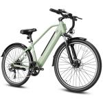 Jasion YC1 Electric Bike for Adults, 1200W Peak Motor,360Wh Removable Battery,Up to 50 Miles & 28 Mph Commuter Ebike,4 Modes Adult Electric Bicycle,7 Speeds & Front Suspension,UL2849 Certified