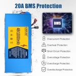 CXZCXZ 48V Ebike Battery, Lithium Battery with XT60 Connector, Compatible with E-Bikes, Scooters, ATVs, Motorcycles and More, for 200-1000W Motor（48V10AH(250W-1000W)